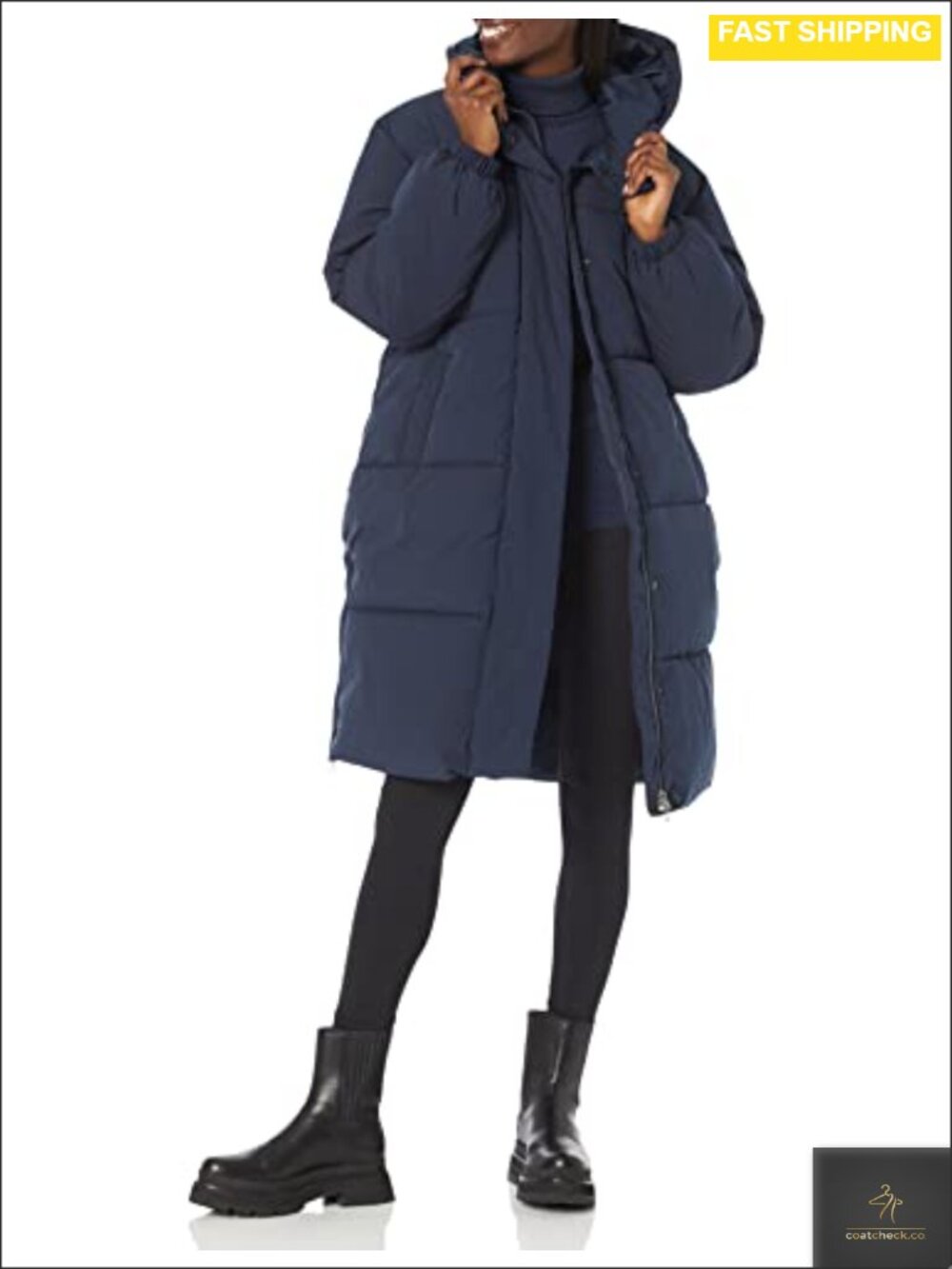 Women's Oversized Long Hooded Insulated Puffer Jacket Plus Size